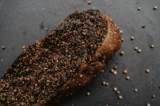 Biltong met vet hele stukken